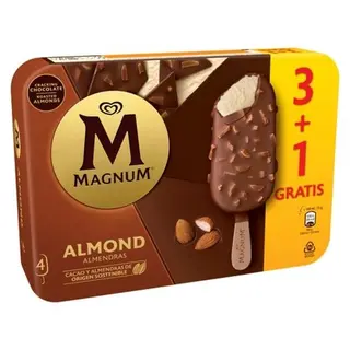 Frigo Magnum Almendras 3 U 225 G