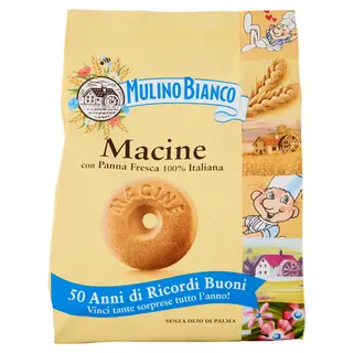 Mulino Bianco Macine Biscotti Con Panna Fresca 800G