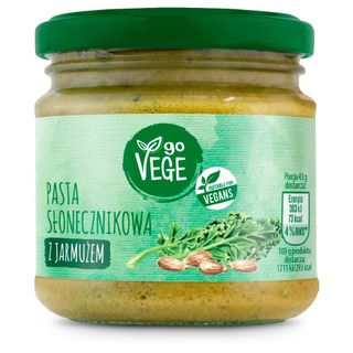 Go Vege Pasta słonecznikowa z jarmużem, 170 g
