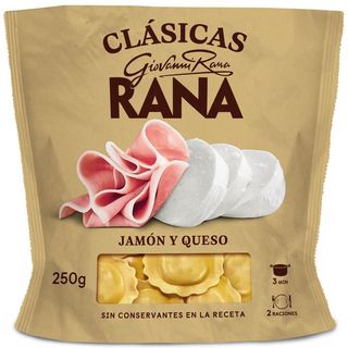 GIOVANNI RANA Tortellini De Jamón Y Queso 250 G
