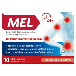 Mel 7,5 mg 10 tabletek