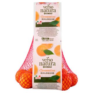 CONAD VERSO NATURA Clementine Biologiche Italia Cal.4 0,750 kg - 8003170096400