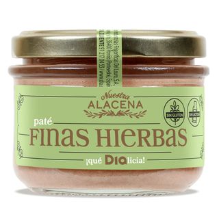 Paté A Las Finas Hierbas Dia Nuestra Alacena Frasco 125 G