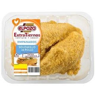 Solomillo De Pollo Empanado Extra Tierno Elpozo 415 G.