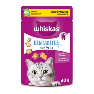 40 g Whiskas Dentabites Snacks para Gatos