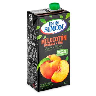 Zumo De Melocotón, Uva Y Manzana Don Simón 1 L