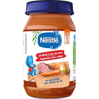NESTLÉ Tarrito Jardinera De Ternera 190 G