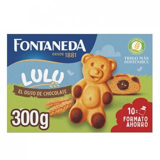 Bizochos Rellenos De Chocolate Osito Lulu 10x300 Gr.