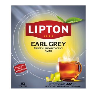 Lipton Herbata Earl Grey Classic 92 torebki