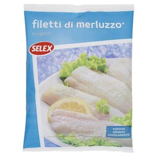 Selex Filetti Di Merluzzo Surgelati 500 G - 70225