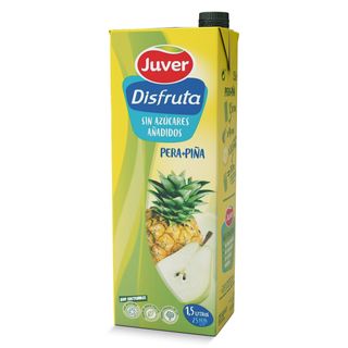 Bebida De Zumo De Pera Y Piña Sin Azúcares Añadidos Juver 1.5 L