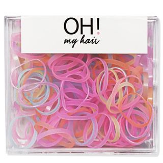 Oh My Hair Caja de 180 uds de Mini Gomas Elásticas - You Are The Princess - Multicolor 8436586283360