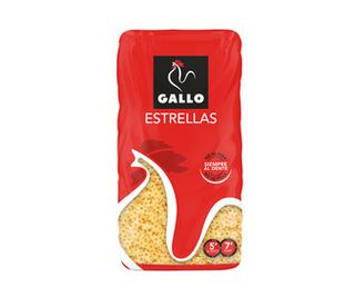 Pasta Estrellas Gallo Paquete de 450 G.