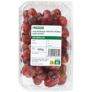 Uva Morada Sin Semilla, Cubeta 500 Gr. (17778796)
