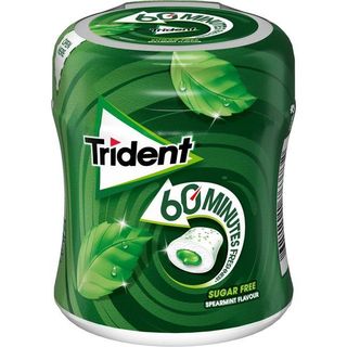 Chicle De Hierbabuena 60 Minutos Lc Trident, Bote 68,2 Gr. (25913419)