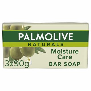 Jabón En Pastilla Oliva Verde Palmolive 90 G Pack 3Uds