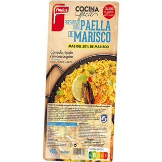 FINDUS Preparado De Paella De Marisco Congelada 400 G