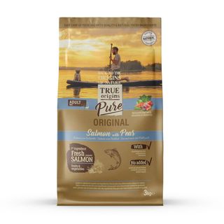 3 KG True Origins Pure Adult Mini Salmón pienso para perros