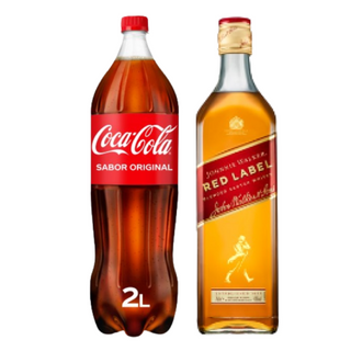 Pack Johnnie Walker Red y Coca-Cola Zero