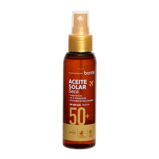 Aceite Solar Seco SPF 50+ Formato Viaje Bonté 100Ml (305415)