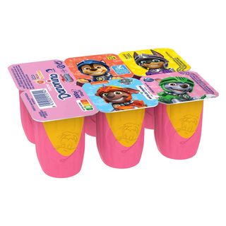 Petit Suisse Sabor Fresa y Plátano Danonino de Danone 6 X 50 G.