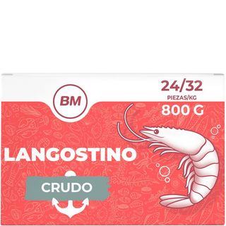 BM Langostino 24/32 Piezas Congelado 800 G