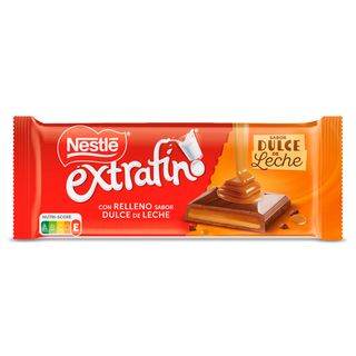Chocolate Con Leche Con Relleno Sabor Dulce De Leche Nestlé Extrafino  83 G