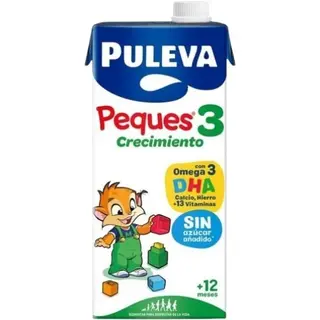 Leche De Crecimiento Puleva Peques 3, Brik 1 Litro