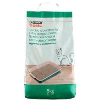 Arena Para Gatos Eroski Basic, Saco 5 Kg. (875351)