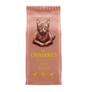 Criadores Adulto Grain Free Salmón Pienso Para Gatos 2.5Kg