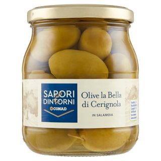 SAPORI & DINTORNI CONAD Olive la Bella di Cerignola in Salamoia 550 g - 8003170008229