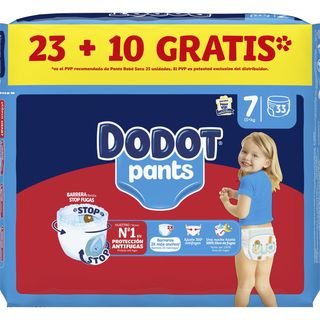 Pañal Pants T-7 (+17Kg), Paquete 23 Unidades
