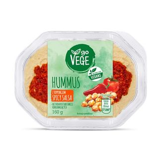 Go Vege Hummus spicy salsa, 160 g