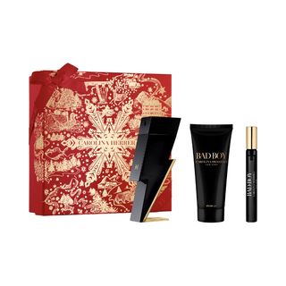 Bad Boy Edt Estuche De Regalo Carolina Herrera Edt 100 Ml + Gel 100 Ml + Mini (8411061075128)