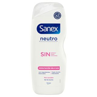 Gel Sanex Zero% Piel Sensible 600Ml (258531)