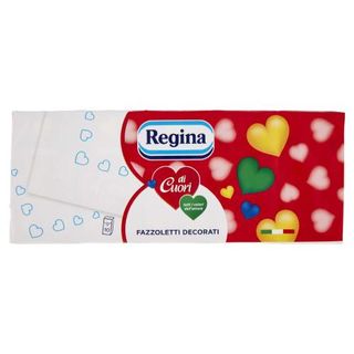 Regina Di Cuori Fazzoletti 10 Pacchetti - 150031