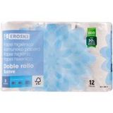 Papel Higiénico Eroski 12 Rollos Dobles (10326148)