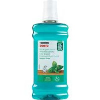 Enjuague Bucal Frescor Verde Eroski Basic Botella 500 Ml. (893060)