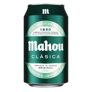 Cerveza Mahou Clásica Lata 33 Cl.