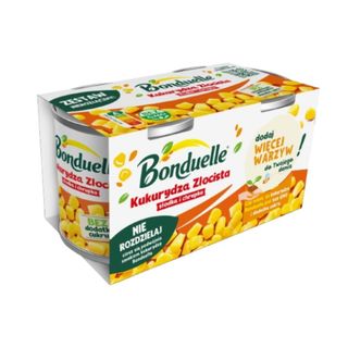 Bonduelle Kukurydza Złocista w puszce 2x170 g