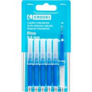 Cepillo Intredental Fino Eroski Pack 6 Uds (23132327)