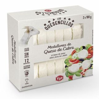 Queso Rulo Cabra Quesencillos Precortado 2X100Gr