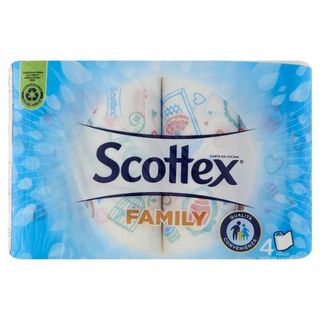 Scottex Family Carta da Cucina 4 pz