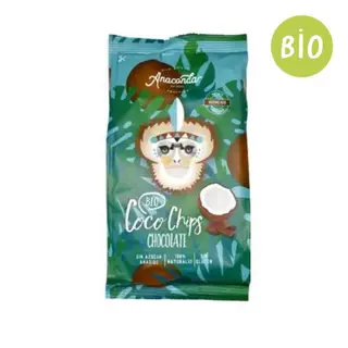 Anaconda Chips de Coco con Chocolate BIO 30g