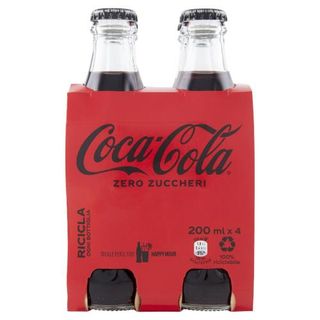 Coca-Cola Zero Zuccheri Vap 4 X 200 Ml - 135159