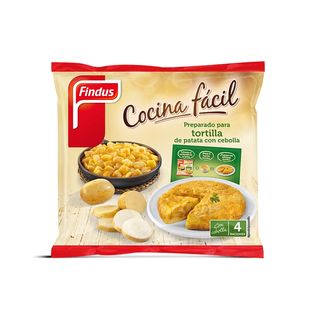 Preparado Para Tortilla De Patata Con Cebolla Findus 550 Gr