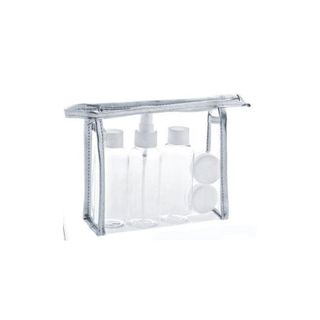 Set Neceser con Botes Rellenables - Shausa - 16,5 x 4 x 14,5 cm 8411973546198