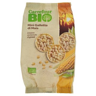 Carrefour Bio Mini Gallette di Mais 150 g