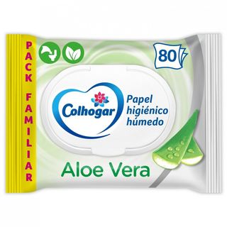 Papel Higienico Humedo Aloe Colhogar 80 Uds.