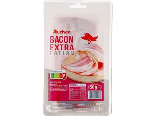 BACON EXTRA AUCHAN:FATIAS 150G
